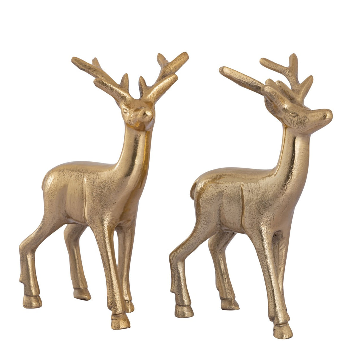 Dekofigur – Aluminium Tierfigur, Tischdeko Design, Gold Farbe | MVG Voglrieder