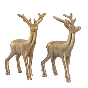 Dekofigur – Aluminium Tierfigur, Tischdeko Design, Gold Farbe | MVG Voglrieder