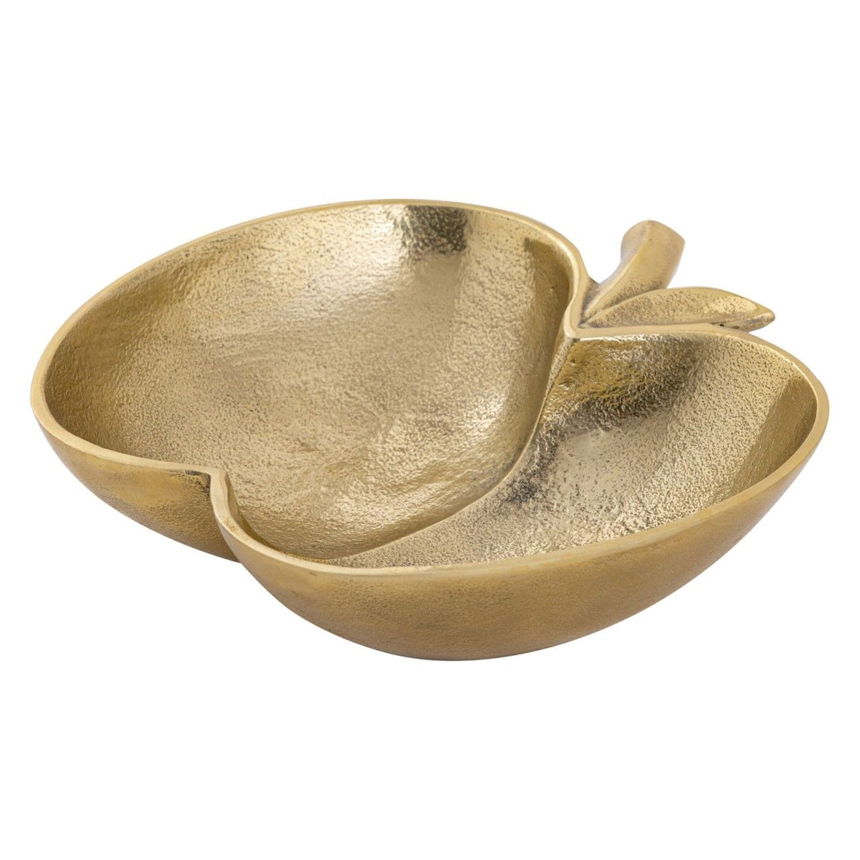 Schale – Aluminium Apfel Design, Gold Finish, Modern Stil - Apple | MVG Voglrieder