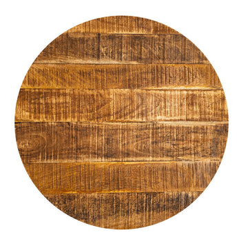 Beistelltisch – Recyceltes Holz, Metall Gestell, Schwarz Finish - La Palma | MVG Voglrieder