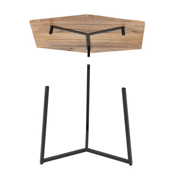 Couchtisch – Altholz, Metall Rahmen, Industrial Design - Inka | MVG Voglrieder