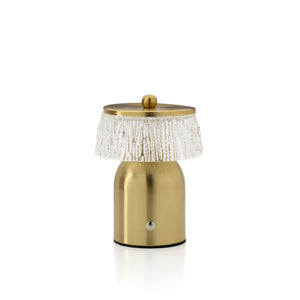 Tischleuchte – Eisenmaterial, LED Beleuchtung, USB Aufladung - Disco Muffin | Bazar Bizar Antwerp