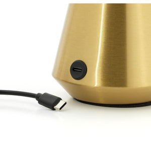 Tischleuchte – Eisenmaterial, LED Beleuchtung, USB Aufladung - Disco Muffin | Bazar Bizar Antwerp