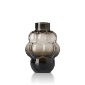 Vase - Recycled Glass, Grape Shape, Organic Silhouette, L - Grape | Bazar Bizar Antwerp