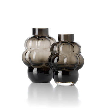 Vase - Recycled Glass, Grape Shape, Organic Silhouette, L - Grape | Bazar Bizar Antwerp