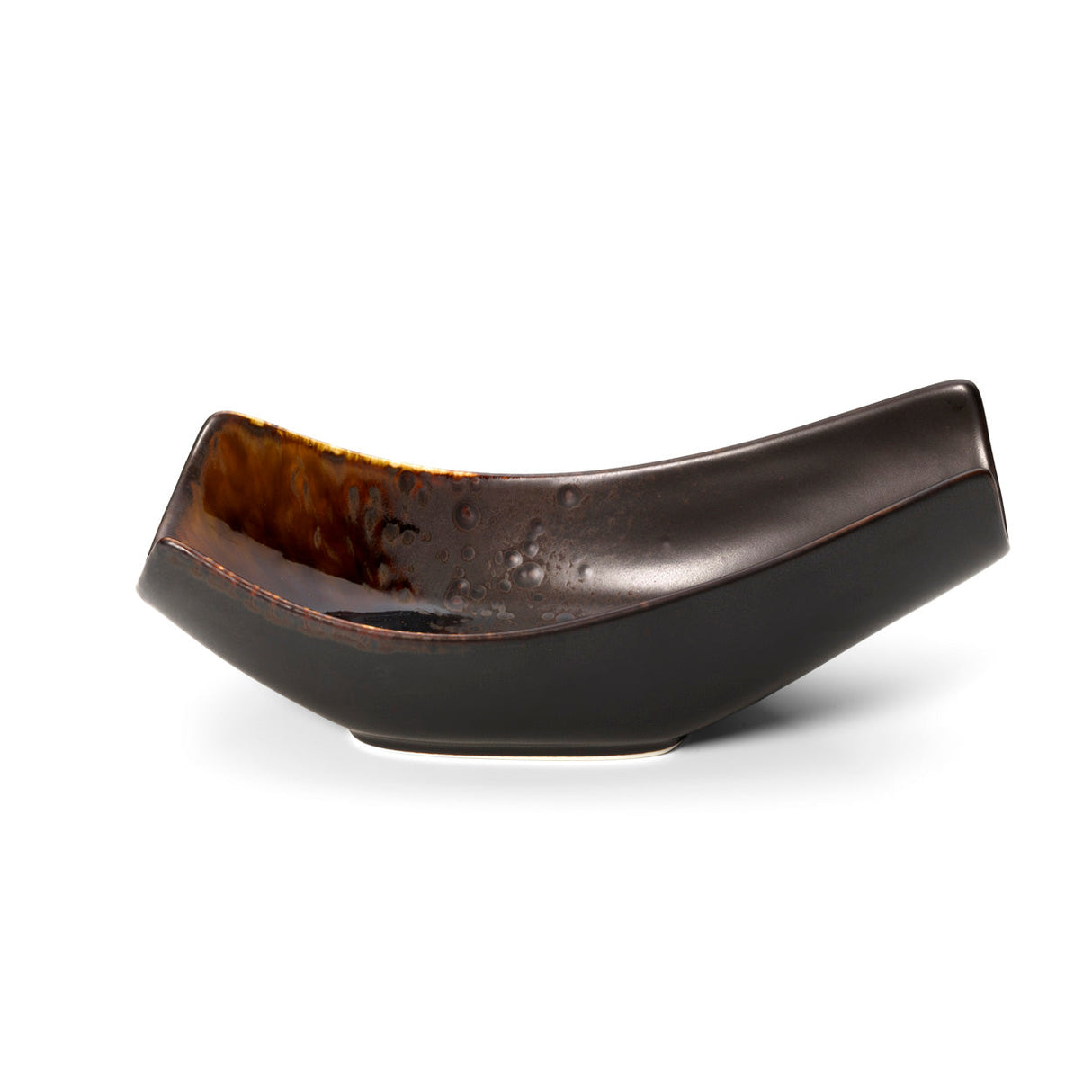 Schale – Keramik Material, Servierschalen Design, Braune Farbe, L – Merapi | Bazar Bizar Antwerp