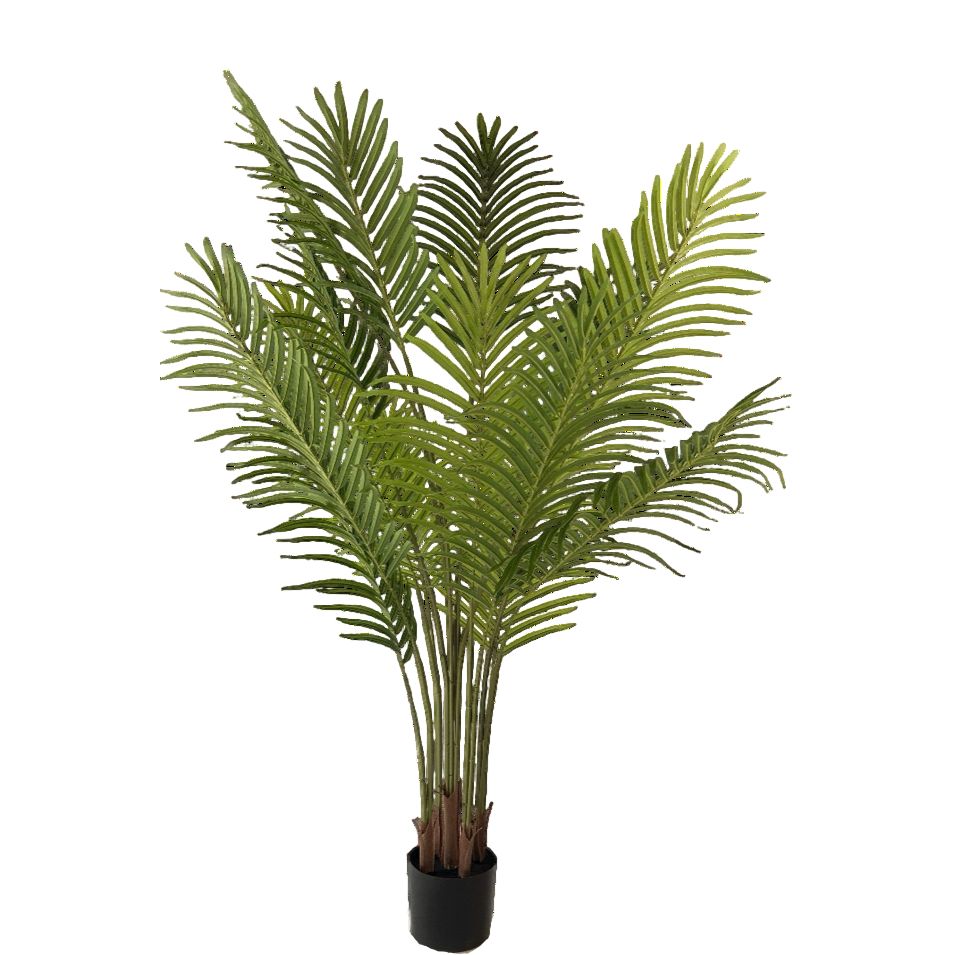 Kunstpflanze – Kunststoffmaterial, Tropisches Design, Fächerblätter - Palm Phoenix | NeverLeafs