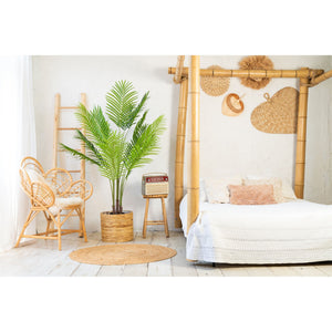 Kunstpflanze – Kunststoffmaterial, Tropisches Design, Fächerblätter - Palm Phoenix | NeverLeafs