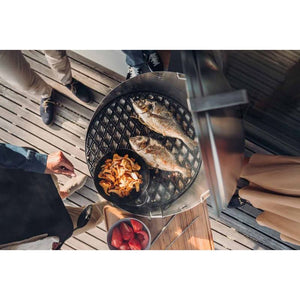 Grill grate - Cast iron enameled heat-retaining – Cone | höfats