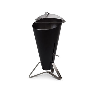 Charcoal Grill - Stainless Steel Steplessly Heat-Adjustable – Cone | höfats