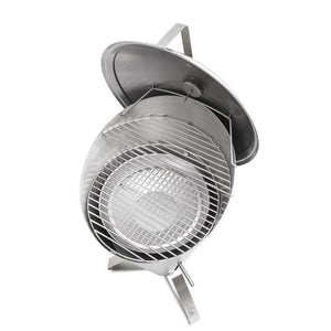 Charcoal Grill - Stainless Steel Steplessly Heat-Adjustable – Cone | höfats
