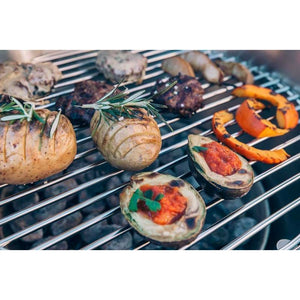 Charcoal Grill - Stainless Steel Steplessly Heat-Adjustable – Cone | höfats