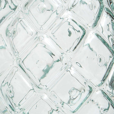 Drinking Glass - Pineapple Design, Recycled Glass, Tropical Style, L | Bazar Bizar Antwerp