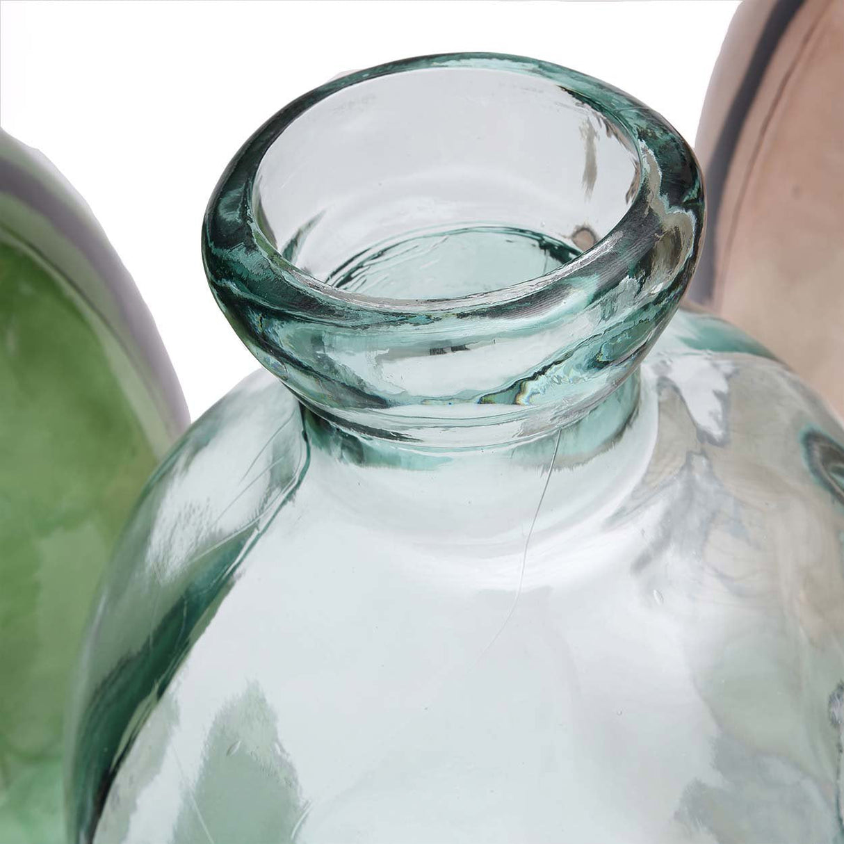 Vase – Glass, Organic Shape, Sculptural Design – Jinsuo | Bazar Bizar Antwerp