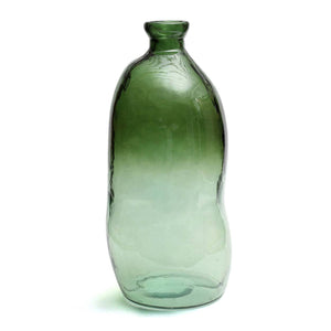 Vase – Recycled Glass, Organic Shape, Sculptural Design – Jinsuo | Bazar Bizar Antwerp