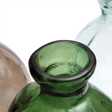 Vase – Recycled Glass, Organic Shape, Sculptural Design – Jinsuo | Bazar Bizar Antwerp