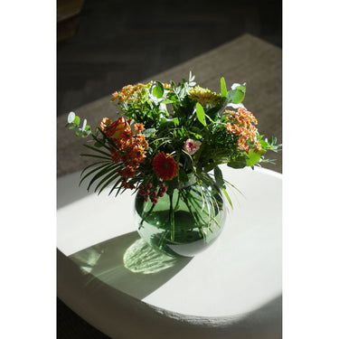 Vase – Recycled Glass, Organic Bubble Shape, Modern Design – Yugang | Bazar Bizar Antwerp