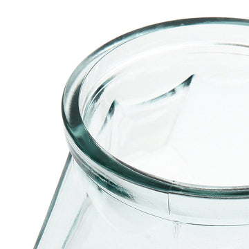 Vase – Recycled Glass, Geometric Design, Sculptural Shape – Origami | Bazar Bizar Antwerp