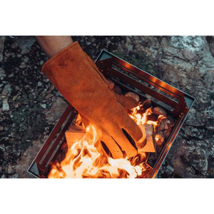 Fire Gloves - Natural Leather Heat-Resistant Secure Grip | höfats