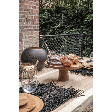 Candle Holder – Brass, Pierced Pattern, Ball Shape, L – Pierced Ball | Bazar Bizar Antwerp