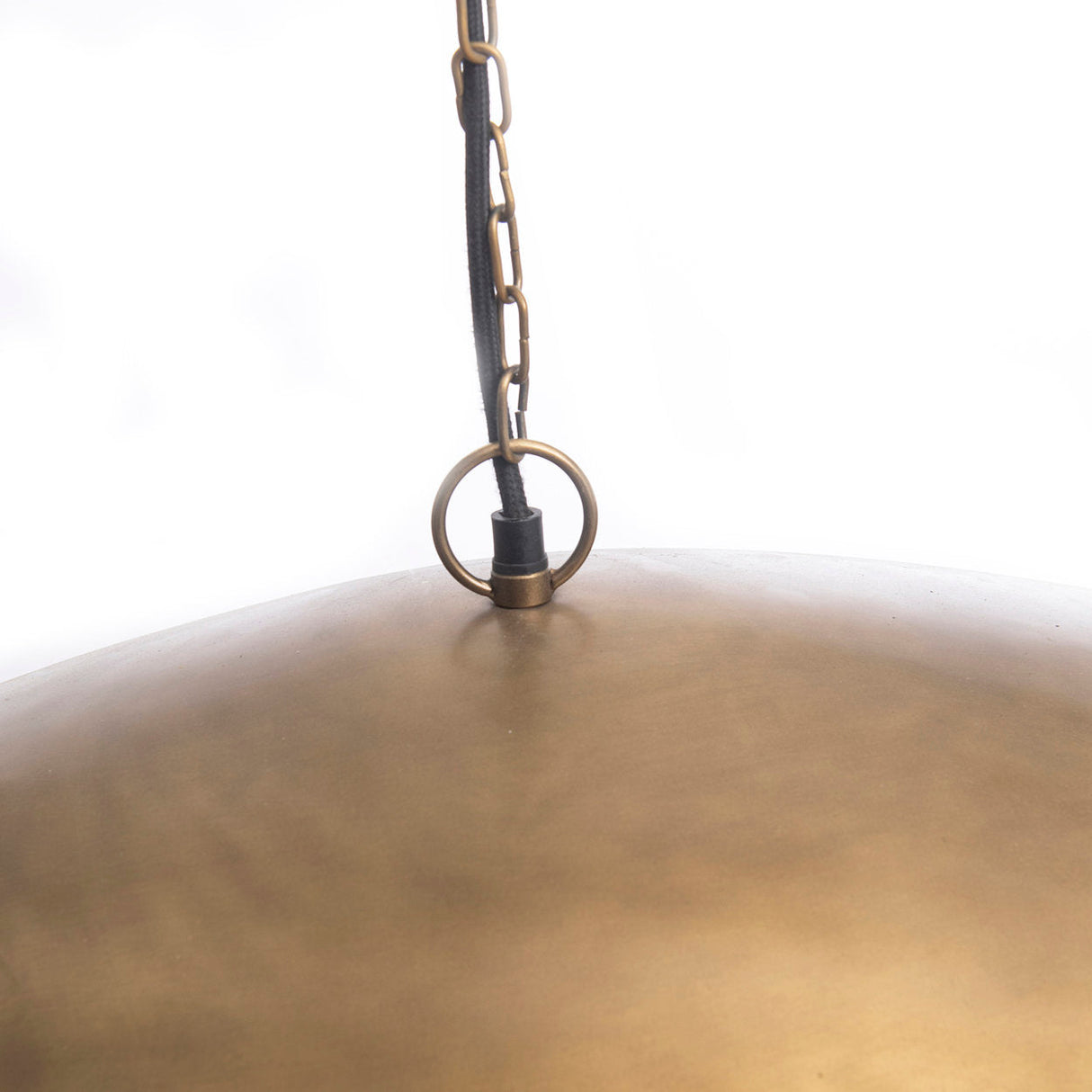 Pendelleuchte – Eisenmaterial, Messing Finish, Organische Form, XL - Fortune Cookie | Bazar Bizar Antwerp