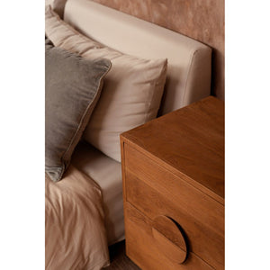 Kissenbezug – Samt Material, Minimalistisches Design, Grauer Ton - Crush | Bazar Bizar Antwerp