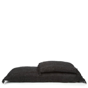 Kissenbezug – Baumwolle Material, Boho Stil, Schwarz Marine Ton, 30x50 cm - Oh My Gee | Bazar Bizar Antwerp
