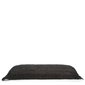 Kissenbezug – Baumwolle Material, Boho Stil, Schwarz Marine Ton, 35x100 cm - Oh My Gee | Bazar Bizar Antwerp