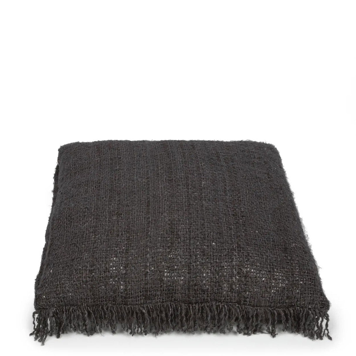 Kissenbezug – Baumwolle Material, Boho Stil, Schwarz Marine Ton, 60x60 cm - Oh My Gee | Bazar Bizar Antwerp