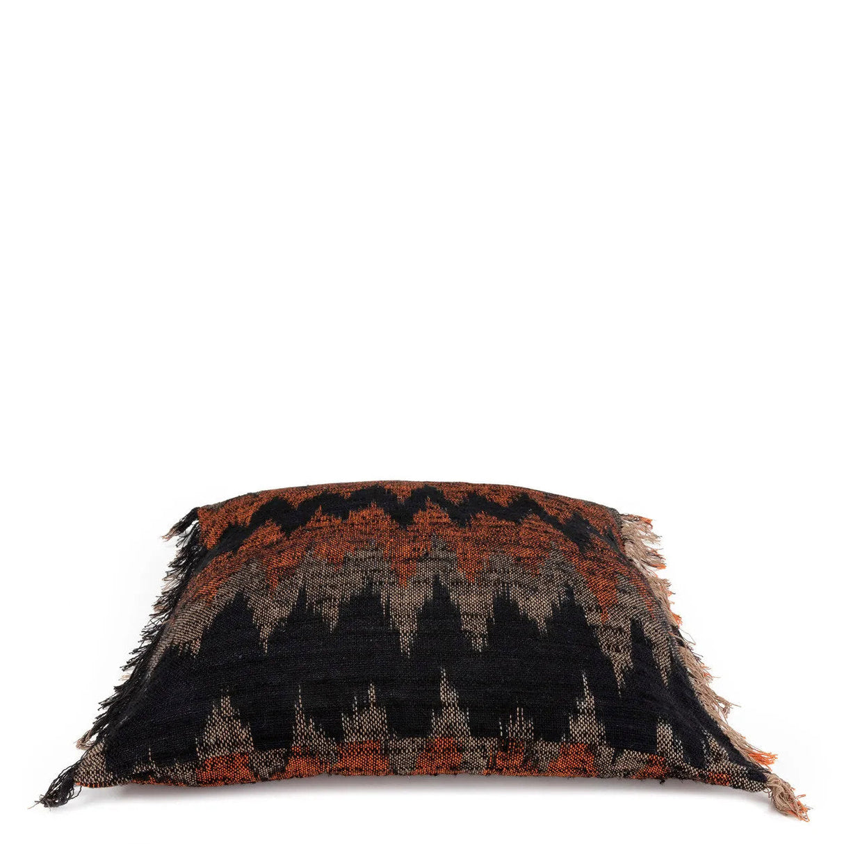 Kissenbezug – Handgefärbte Baumwolle, Struktur-Design, Boho-Stil – Oh My Gee | Bazar Bizar Antwerp