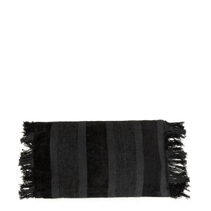 Kissenbezug – Samt Material, Boho Stil, Schwarzer Ton, 30x50 cm - Oh My Gee | Bazar Bizar Antwerp