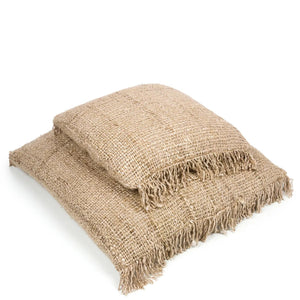 Kissenbezug – Weiche Baumwolle, Boho Stil, Beige Ton, 40x40 cm - Oh My Gee | Bazar Bizar Antwerp