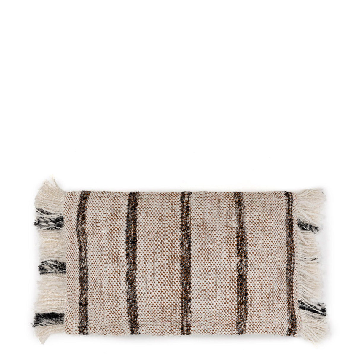 Kissenbezug – Weiche Baumwolle, Gestreiftes Design, Boho Stil, 30x50 cm – Oh My Gee | Bazar Bizar Antwerp