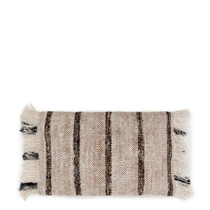 Kissenbezug – Weiche Baumwolle, Gestreiftes Design, Boho Stil, 30x50 cm – Oh My Gee | Bazar Bizar Antwerp