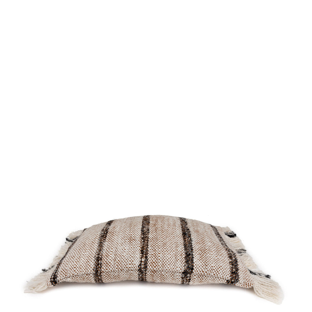 Kissenbezug – Weiche Baumwolle, Gestreiftes Design, Boho Stil, 30x50 cm – Oh My Gee | Bazar Bizar Antwerp