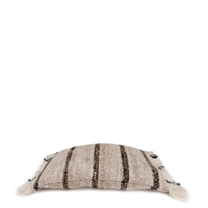 Kissenbezug – Weiche Baumwolle, Gestreiftes Design, Boho Stil, 30x50 cm – Oh My Gee | Bazar Bizar Antwerp