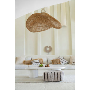 Kissenbezug – Weiche Baumwolle, Gestreiftes Design, Boho Stil, 40x40 cm – Oh My Gee | Bazar Bizar Antwerp