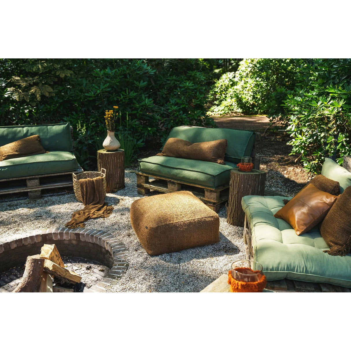 Kissenbezug – Baumwolle Material, Boho Stil, Brauner Ton, 35x100 cm - Oh My Gee | Bazar Bizar Antwerp