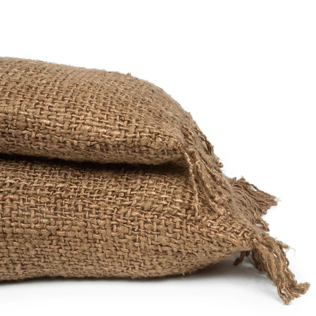 Kissenbezug – Baumwolle Material, Boho Stil, Brauner Ton, 35x100 cm - Oh My Gee | Bazar Bizar Antwerp