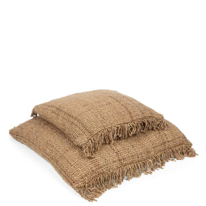 Kissenbezug – Baumwolle Material, Boho Stil, Brauner Ton, 40x40 cm - Oh My Gee | Bazar Bizar Antwerp