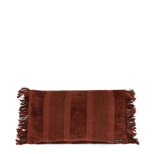 Kissenbezug – Samt Material, Boho Stil, Burgunder Ton, 30x50 cm - Oh My Gee | Bazar Bizar Antwerp