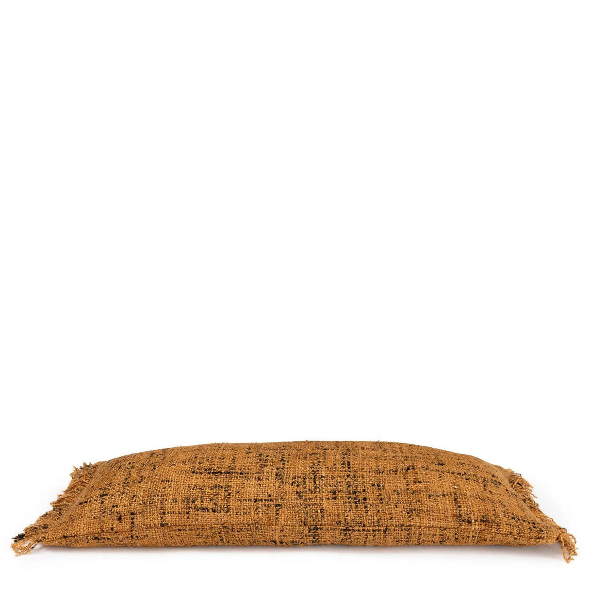 Kissenbezug – Weiche Baumwolle, Boho Stil, Zimt Schwarz Ton, 35x100 - Oh My Gee | Bazar Bizar Antwerp