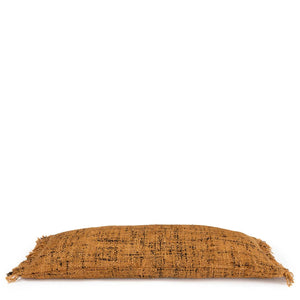 Kissenbezug – Weiche Baumwolle, Boho Stil, Zimt Schwarz Ton, 35x100 - Oh My Gee | Bazar Bizar Antwerp