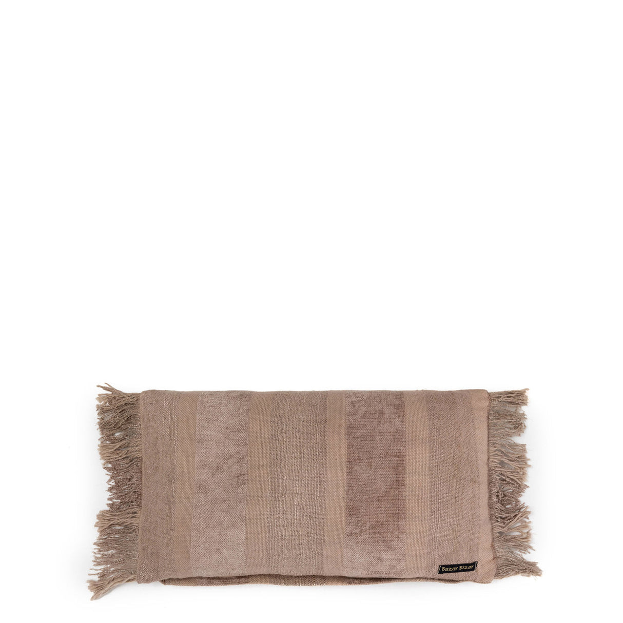 Kissenbezug – Samt Material, Boho Stil, Beton Ton, 30x50 - Oh My Gee | Bazar Bizar Antwerp