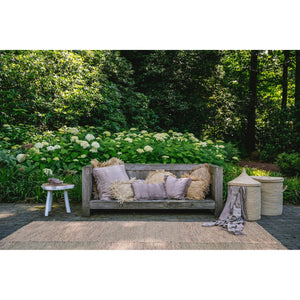 Kissenbezug – Samt Material, Boho Stil, Beton Ton, 30x50 - Oh My Gee | Bazar Bizar Antwerp
