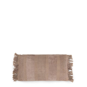 Kissenbezug – Samt Material, Boho Stil, Beton Ton, 30x50 - Oh My Gee | Bazar Bizar Antwerp