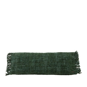 Kissenbezug – Baumwollstoff, Boho Stil, Grüner Ton, 35x100 cm - Oh My Gee | Bazar Bizar Antwerp