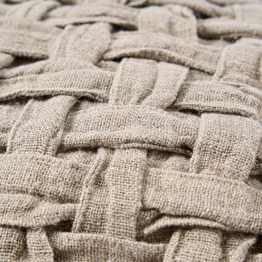 Kissenbezug – Leinen Material, Boho Stil, Natur Ton - Crosier | Bazar Bizar Antwerp