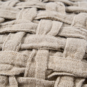 Kissenbezug – Leinen Material, Boho Stil, Natur Ton - Crosier | Bazar Bizar Antwerp