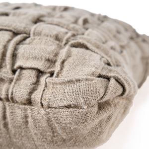 Kissenbezug – Leinen Material, Boho Stil, Natur Ton - Crosier | Bazar Bizar Antwerp